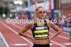 Jenny Meadows after taking part in the 500 metres, Great North CityGames. Photo: David T. Hewitson/Sports for All Pics